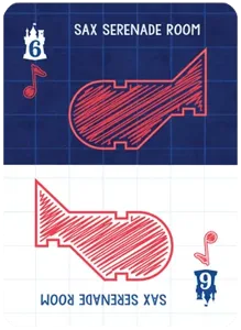 Blueprints of Mad King Ludwig: Sax Serenade Room Promo Card box cover