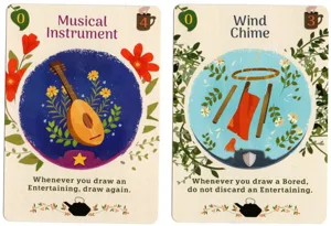 The Tea Dragon Society Card Game: Musical Instrument & Wind Chime box cover
