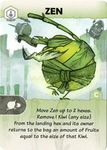 Kiwi Chow Down: Zen Promo Card box cover