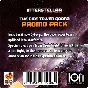 Interstellar: The Dice Tower Goorg Promo Pack box cover