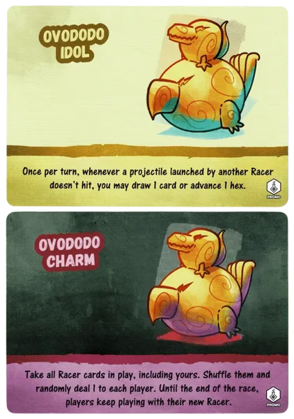 Dodos Riding Dinos: Dodo Dash – Ovododo Idol & Ovododo Charm Promo Cards