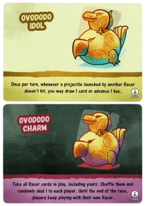 Dodos Riding Dinos: Dodo Dash – Ovododo Idol & Ovododo Charm Promo Cards box cover