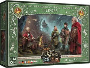 A Song of Ice & Fire: Tabletop Miniatures Game – Brotherhood without Banners: Heroes 1 box cover