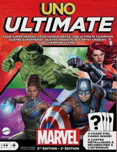 UNO Ultimate Marvel: 2nd Edition box cover