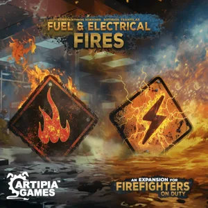 Firefighters on Duty: Fuel & Electrical Fires box cover