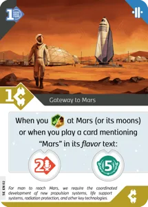 SETI: Search for Extraterrestrial Intelligence – Gateway to Mars Promo Card box cover