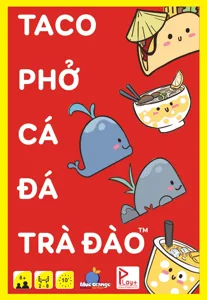 Taco Phở Cá Đá Trà Đào box cover