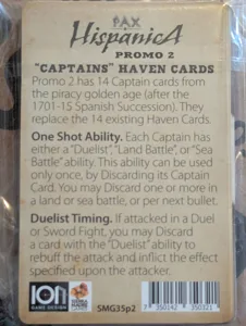 Pax Hispanica: Promo 2 – Captains box cover