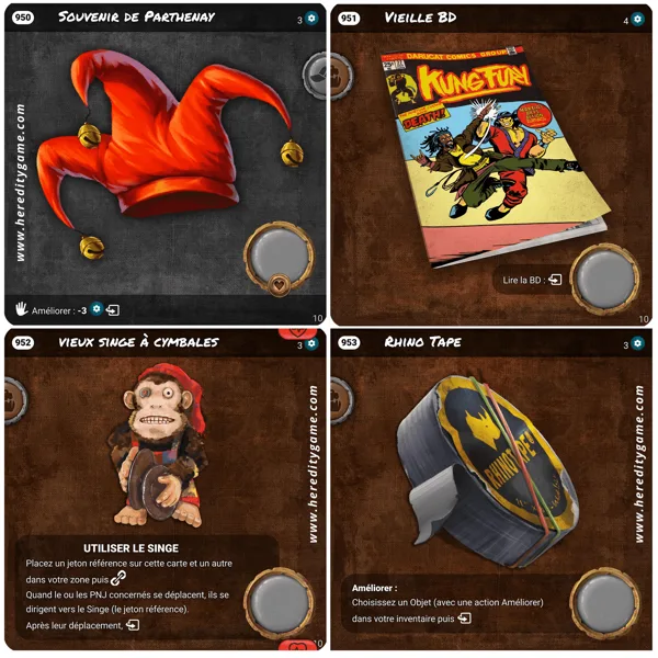 Heredity: Goodies Promo Cards