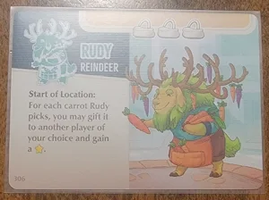 Critter Kitchen: Rudy the Reindeer Promo Card box cover