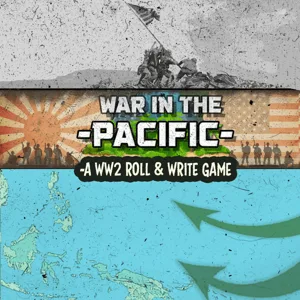 War in the Pacific: A WW2 Roll & Write Game box cover