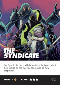 The Massive-Verse Fighting Card Game: 5yndicate Promo Pack box cover