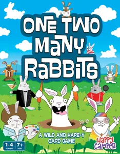 One Two Many Rabbits box cover