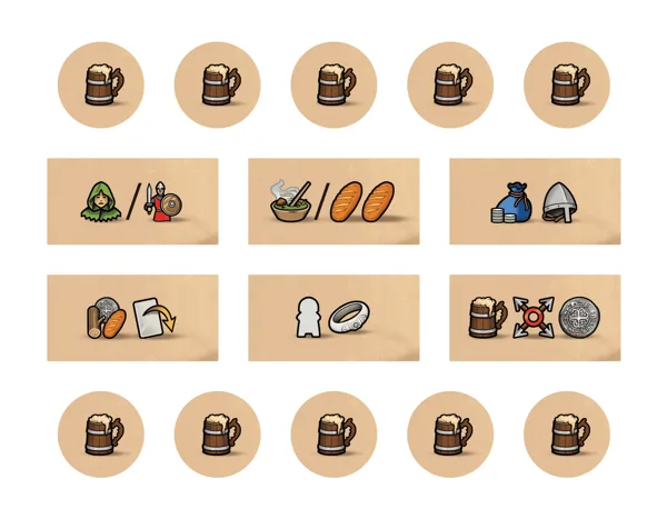 The Anarchy: Beer & Plunder Tiles