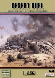Desert Duel: A Most Bitter Blow / Fighting Hard box cover