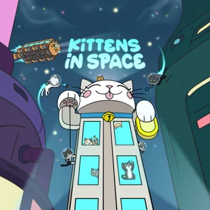 Kittens in Space box cover