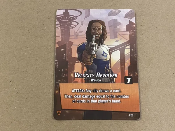 Astro Knights: Velocity Revolver Promo Card