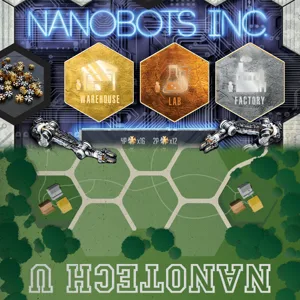 Maglev Metro: Nanobots, Inc. & Nanotech University box cover