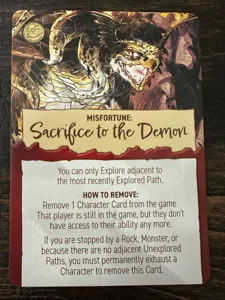 Corps of Discovery: Sacrifice to the Demon Promo Card box cover