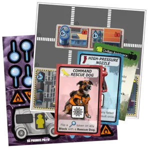 Firefighters on Duty: Kickstarter Promos box cover