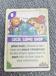 Life in Reterra: Local Game Shop Promo Card box cover