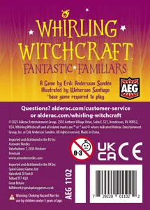 Whirling Witchcraft: Fantastic Familiars box cover