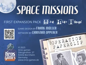 Space Missions: Operation Paperclip box cover