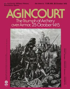 Agincourt: The Triumph of Archery over Armor, 1415 box cover