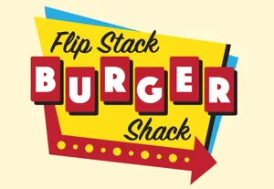 Flip Stack Burger Shack box cover