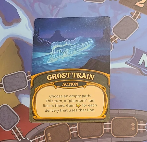 Lightning Train: Ghost Train Promo Card