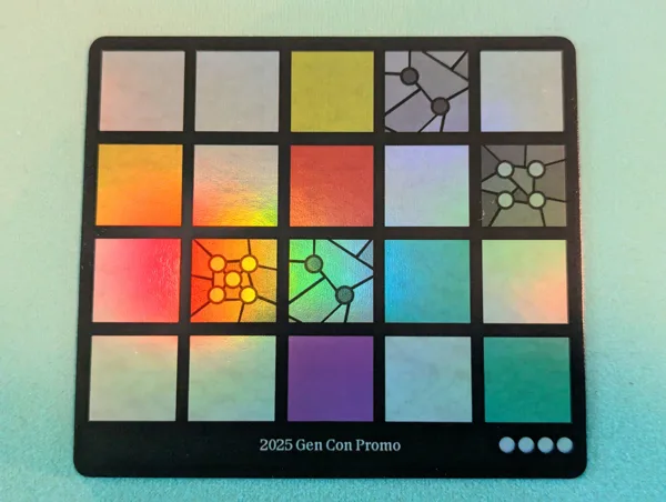Sagrada: Promo – 2025 Gen Con Window Pattern Card