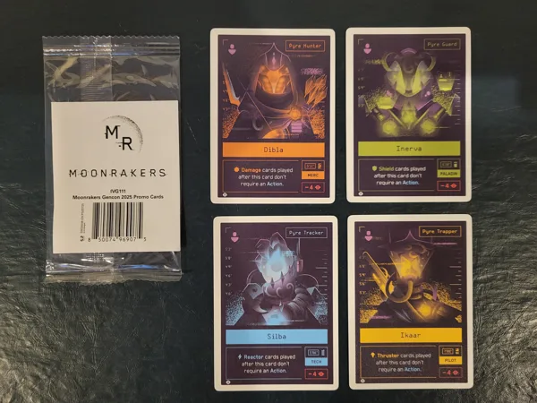 Moonrakers: Gencon 2025 Promo Crew Cards