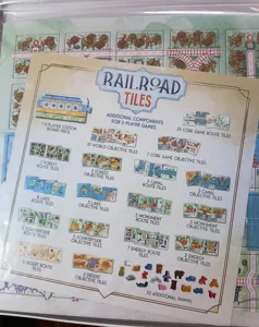 Railroad Tiles: 5th Player Expansion box cover