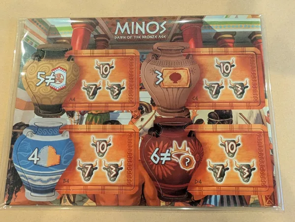 Minos: Dawn of the Bronze Age – New Vase Tiles Promo