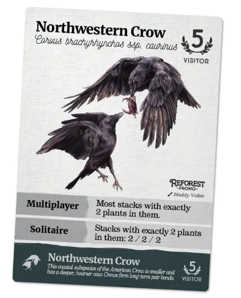 Reforest: Northwestern Crow Promo Card