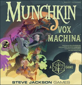 Munchkin: Vox Machina – A Critical Role Game box cover