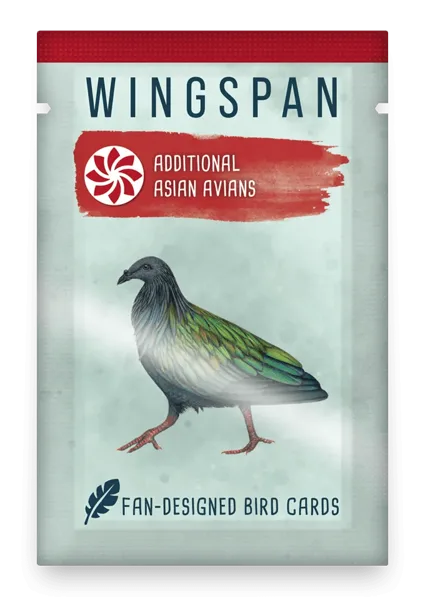 Wingspan: Fan-Designed Bird Promo Pack – Additional Asian Avians