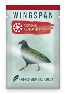 Wingspan: Fan-Designed Bird Promo Pack – Additional Asian Avians box cover