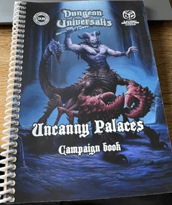 Dungeon Universalis: Uncanny Palaces Campaign Book box cover
