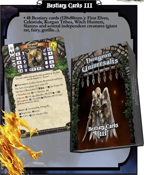 Dungeon Universalis: Bestiary Cards III