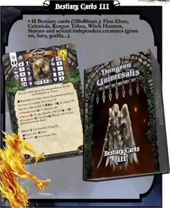 Dungeon Universalis: Bestiary Cards III box cover