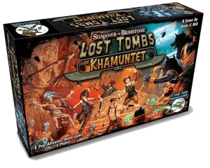 Shadows of Brimstone: Cursed Tombs of Khamuntet box cover
