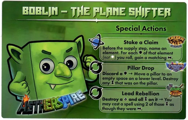 Aetherspire: Boblin – The Plane Shifter Promo