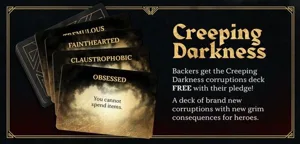 Return to Dark Tower: Creeping Darkness Corruption Deck box cover