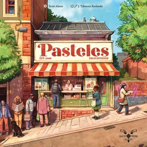 Pasteles box cover