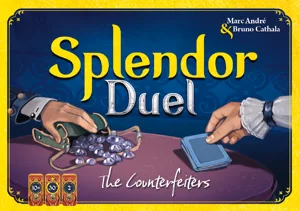 Splendor Duel: The Counterfeiters box cover