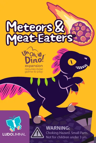 Uh Oh, Dino!: Meteors & Meat-Eaters