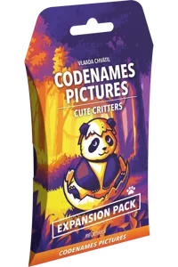 Codenames: Pictures – Cute Critters Expansion Pack box cover