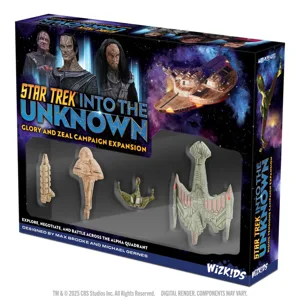 Star Trek: Into the Unknown – Glory and Zeal Expansion box cover