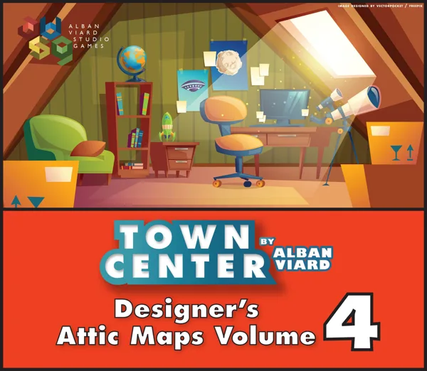 Town Center: Designer's Attic Maps Volume 4